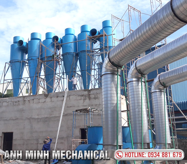 Thi công hệ thống thông gió công ty Gỗ Bình Dương